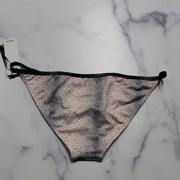 🍑tavik🍑antic Moderate Bikini Swim Bottoms TAPIOCA PERCY DOT - Picture 6 of 7